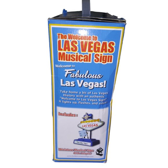 Vintage Elvis Welcome To Fabulous Las Vegas Nevada Welcome Light Up Sign Works - Picture 6 of 9